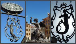 La sirena di Varsavia è il simbolo della città